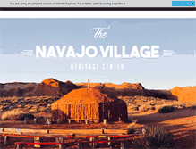 Tablet Screenshot of navajovillage.com